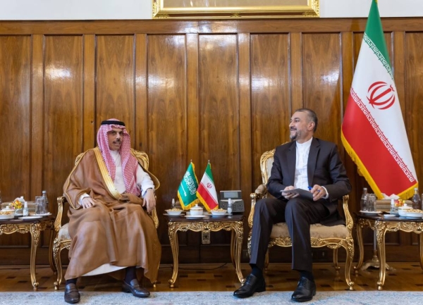 Session of bilateral talks with Iranian FM were positive, clear: Saudi FM