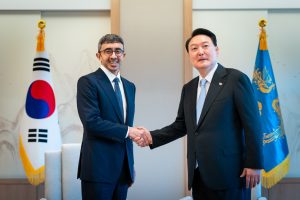 President Yoon receives UAE FM in Seoul