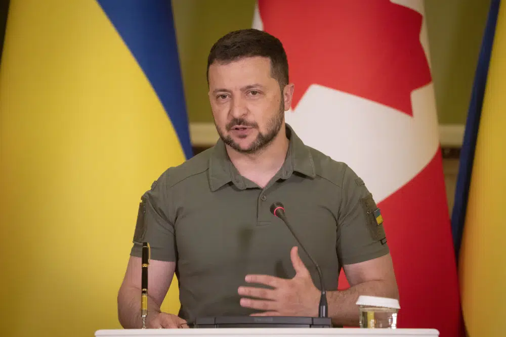 Counteroffensive, defensive actions taking place in Ukraine: Zelenskyy