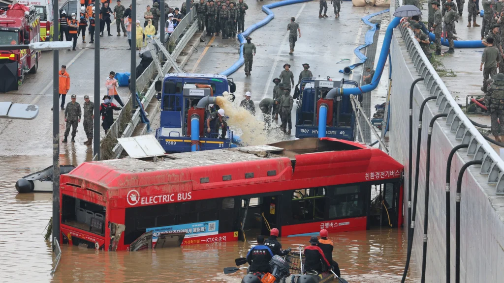 South Korea storms leave at least 49 dead