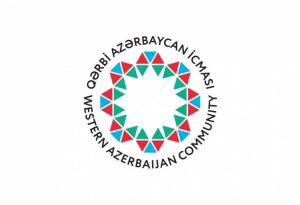 Western Azerbaijan Community: International community should reject Armenia's manipulation