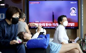 North Korea fires long-range missile