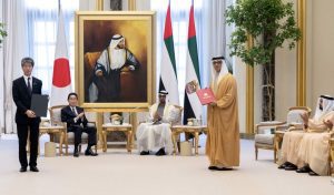 UAE President and Japanese PM witness various MoUs