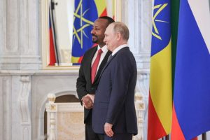 African leaders arrive in Russia for summit