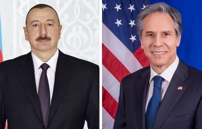 Blinken makes phone call to President of Azerbaijan