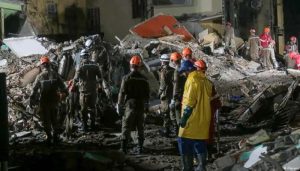 Building collapse in Brazil, over a dozen dead
