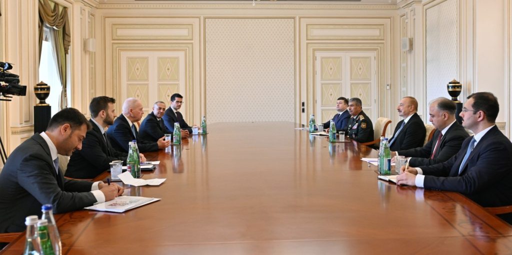 President of Azerbaijan receives Defense Minister of Israel