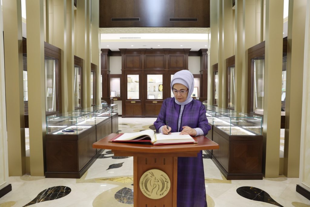 Emine Erdogan lauds Sheikha Fatima’s support for women
