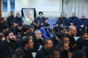 Iranian Presidential Complex holds Imam Hossein (AS) mourning ceremony