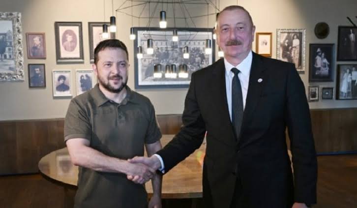 Zelensky thanks to Ilham Aliyev for humanitarian support