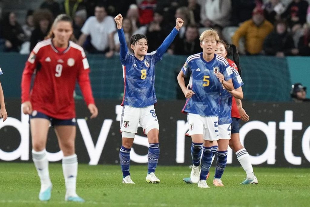 Japan beats Costa Rica 2-0 at Women’s World Cup