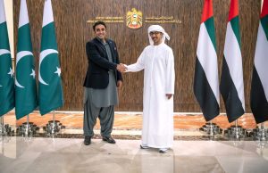 UAE foreign minister receives Pakistani FM