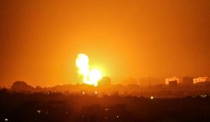 Israel carried out air strikes on Gaza