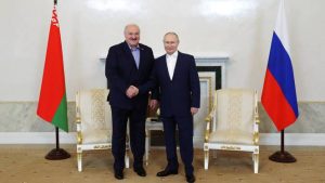 Putin hosts Belarusian leader, claims Ukraine's offensive has failed