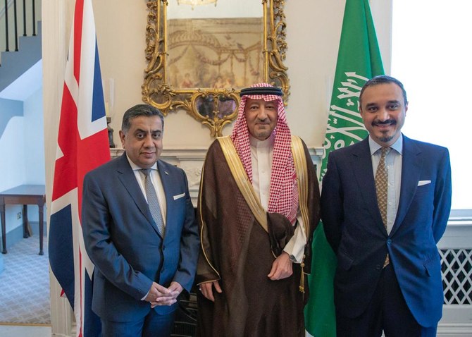 Saudi deputy FM meets with British officials