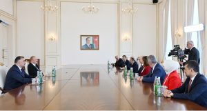 President Ilham Aliyev receives Speaker of Turkish Parliament
