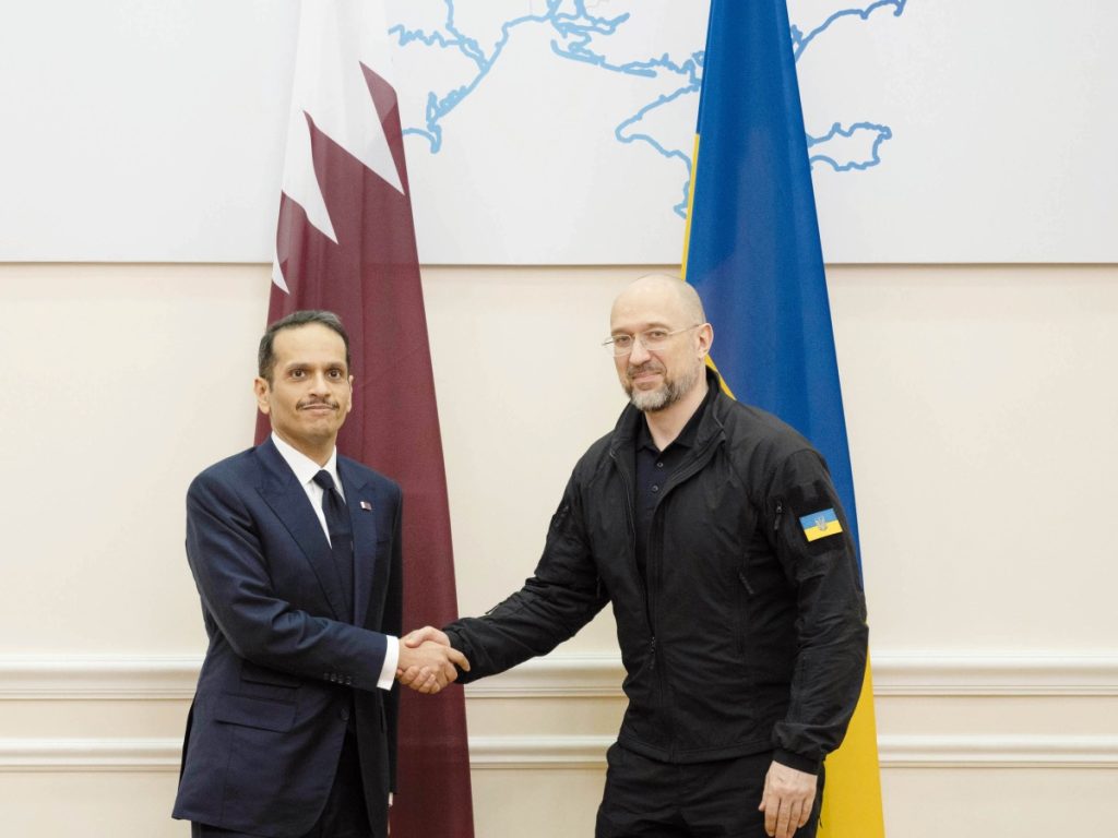 Qatar pledges $100m in humanitarian aid for Ukraine