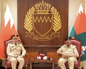Bahrain's Commander-in-Chief receives Saudi Military Attaché