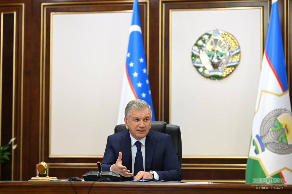 President Mirziyoyev reviews mineral development