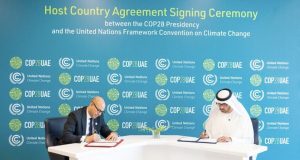 UNFCCC sign Host Country Agreement