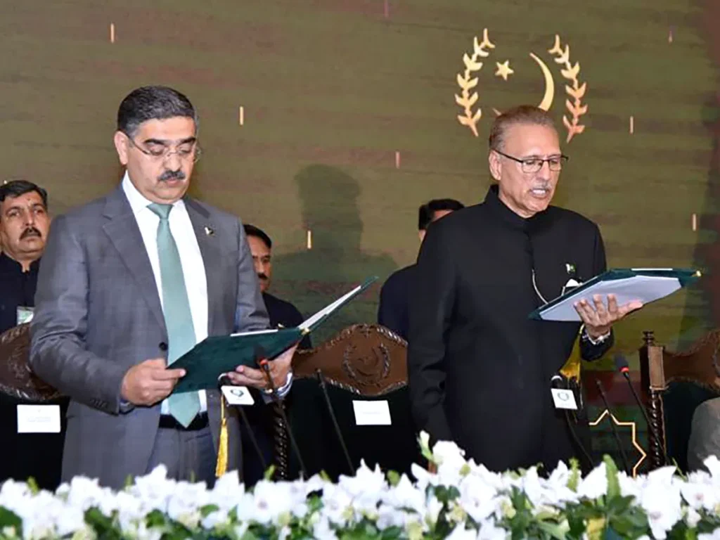 Anwaarul Haq Kakar sworn in as caretaker PM of Pakistan