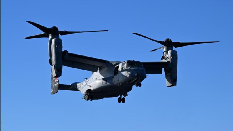 US military aircraft crashes during drills in Australia