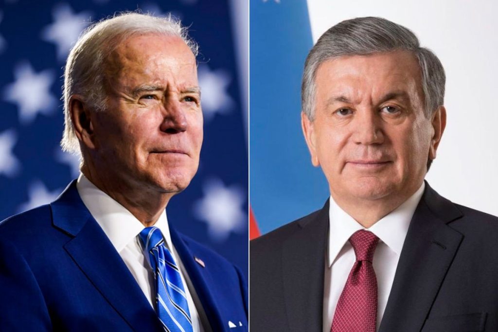 Biden invites Shavkat Mirziyoyev to New York for C5+1 summit