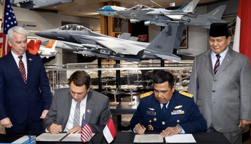 Indonesia, Boeing sign MoU to procure 24 F-15EX fighter jets