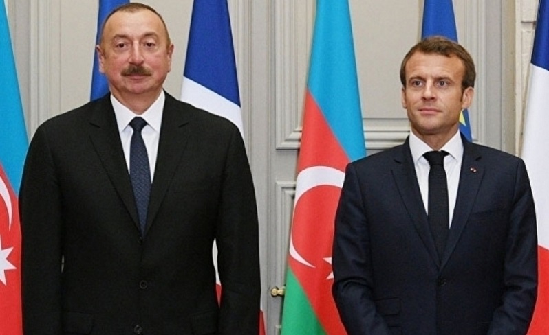 Macron makes phone call to Ilham Aliyev