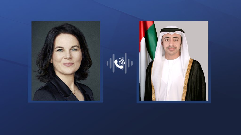 UAE, German FMs discuss comprehensive strategic partnership