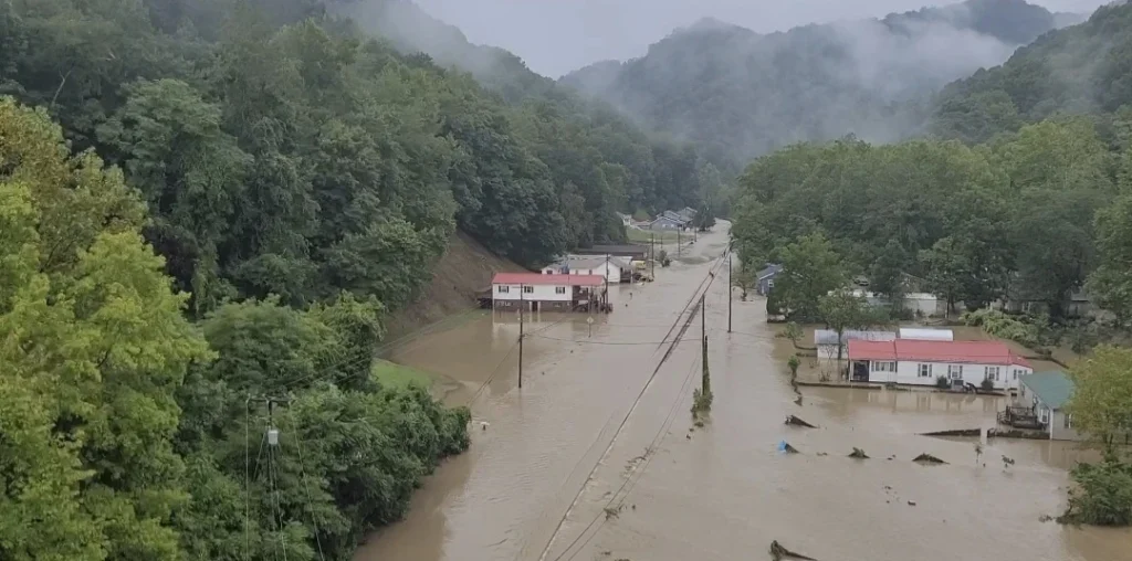 Heavy rains cause significant flooding in parts of West Virginia