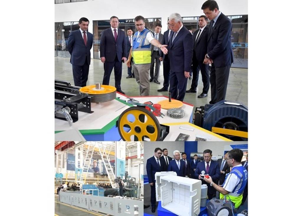 Uzbekistan, Kazakhstan FMs visit the Technopark in Tashkent