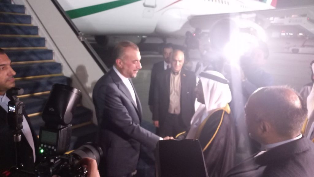 Iranian FM arrives in Jeddah
