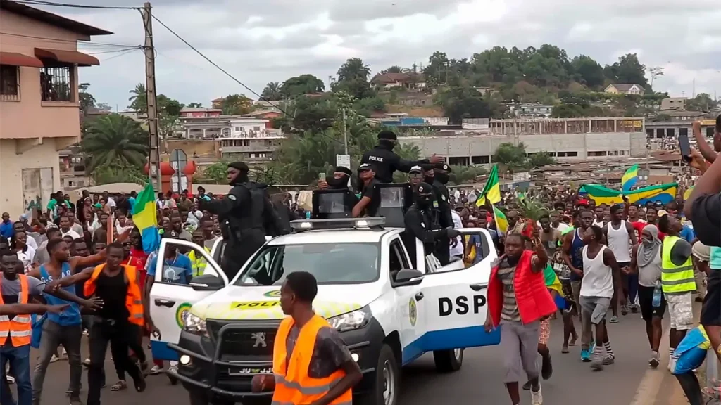 Mutineers in Gabon appoint a military leader