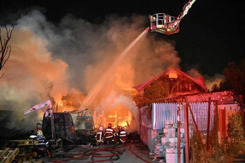 Explosions at unlicensed gas station in Romania, 1 killed, 46 injured