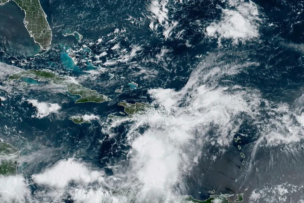 Tropical storm Franklin nears Haiti and Dominican Republic
