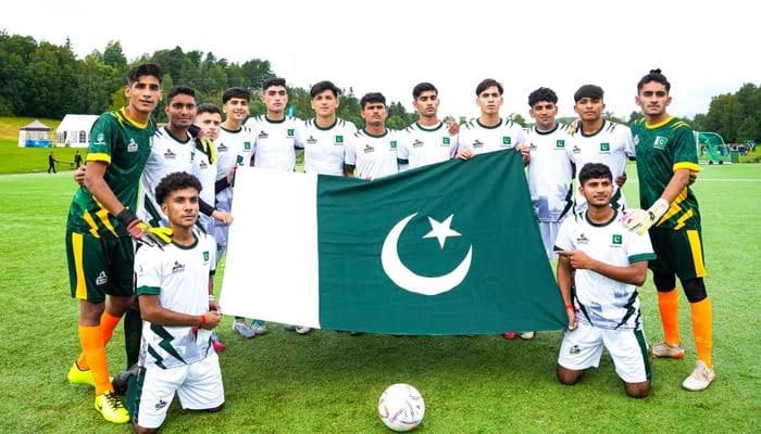 Pakistan street child football team make way for Semifinals in Norway Cup