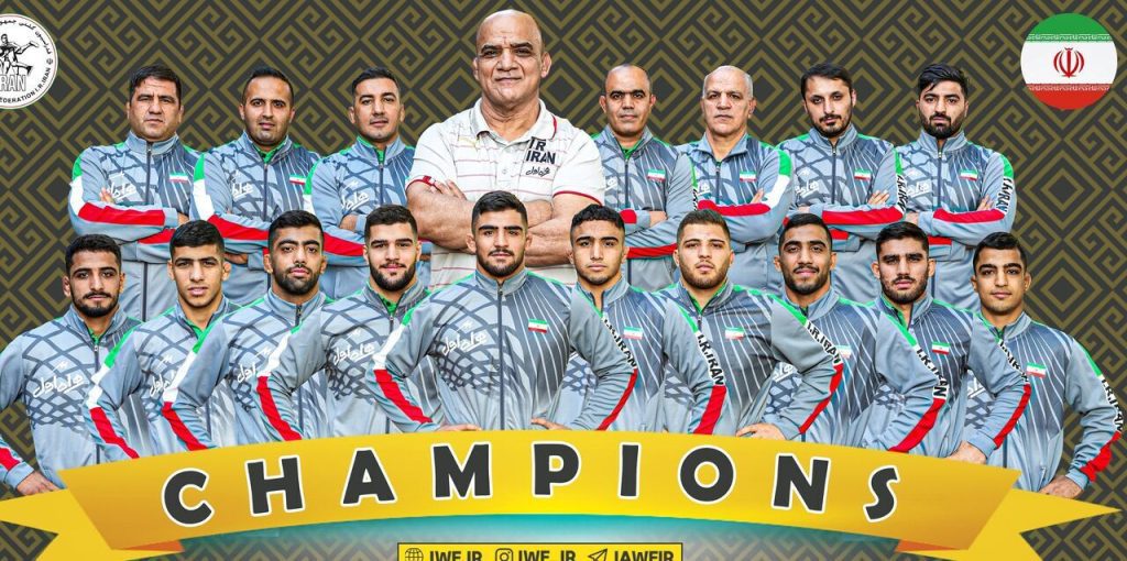 Iranian freestyle wrestlers win U20 World Championship