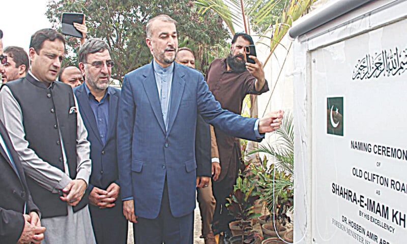 Viva Pakistan, long live Iran: Iranian FM