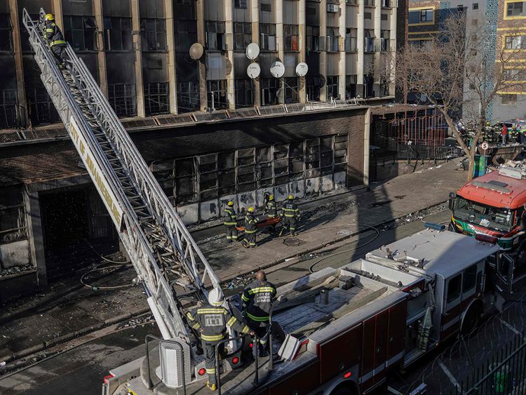 Johannesburg fire death toll rises to 63