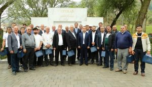 Families relocated to Zabukh village presented with house keys