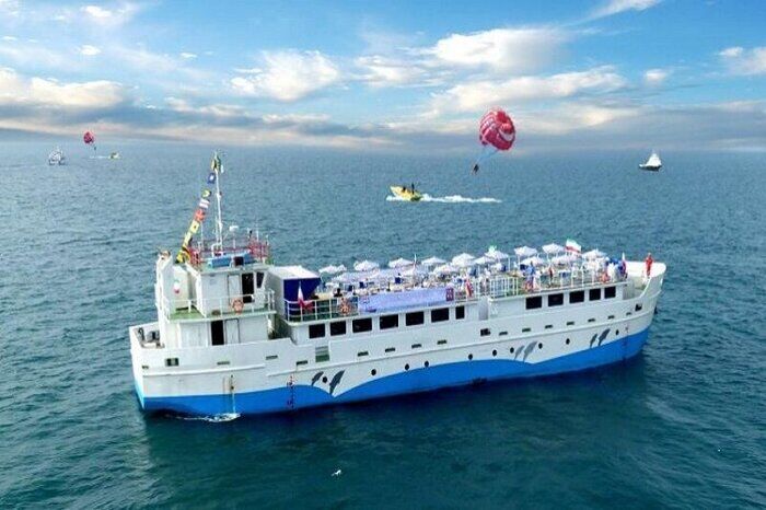 Iran unveils first cruise ship 'Marina Khazar' in Caspian Sea