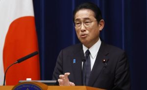 Kishida hopes to strengthen strategic cooperation with US, South Korea