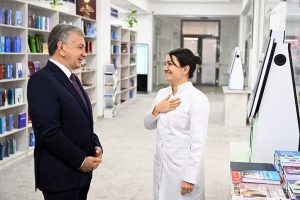 Shavkat Mirziyoyev visits Bukhara State Medical Institute