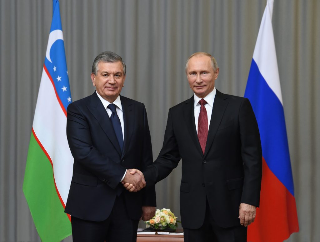 Shavkat Mirziyoyev, Putin discuss strategic partnership during telephone conversation