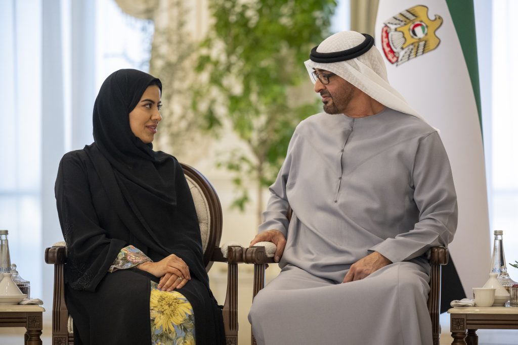 President of UAE receives Emirati photographer Noura Al-Neyadi