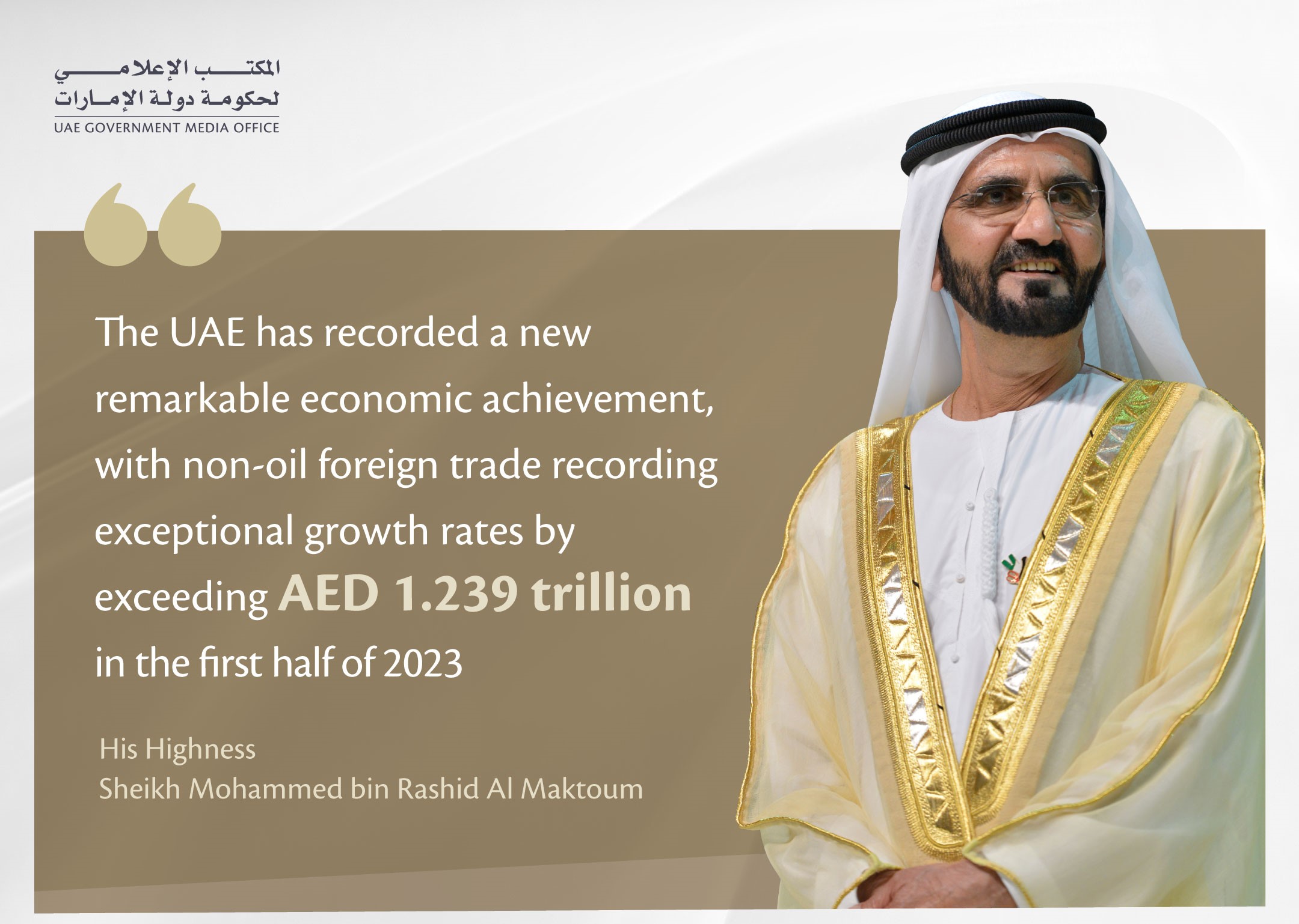 UAE's Non-oil Foreign Trade Reaches A Record AED1.239 Trillion In H1 ...