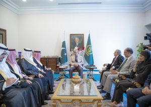 PM of Pakistan meets with Saudi deputy FM