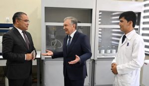 Shavkat Mirziyoyev visits Biochemical Institute of Samarkand State University
