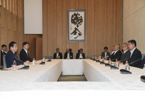 Kishida meets fishery group head over Fukushima water release plan